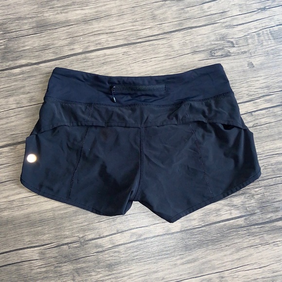 Lululemon speed shorts black 4